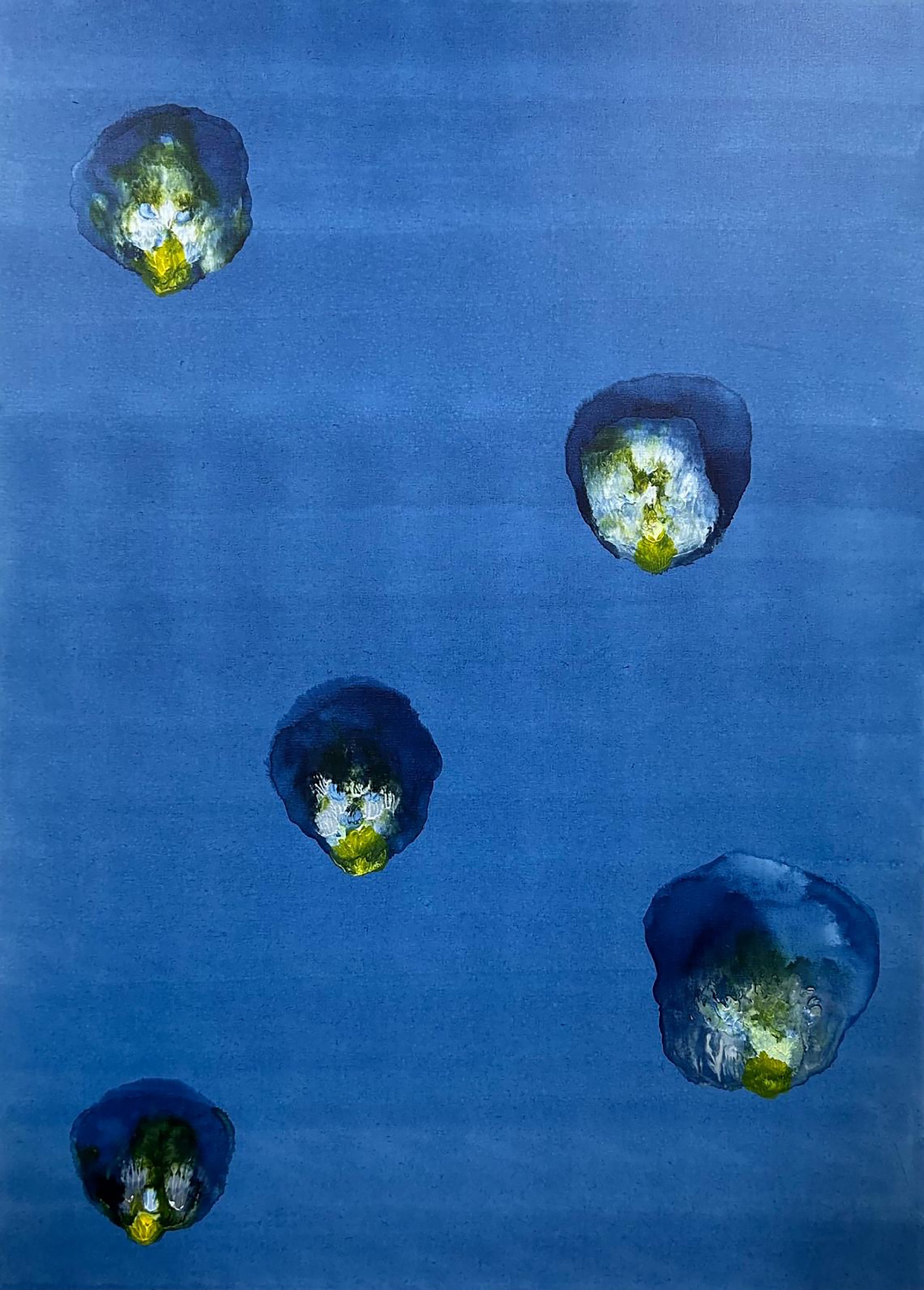 seedlings-2023-encre-resines-acryliques-sur-lin-220-x-160-cm